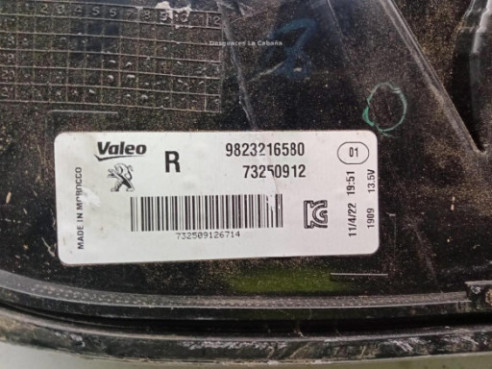 9823216580 PILOTO TRA DER EXT PEUGEOT 208 II (UB_, UP_, UW_)|Desguaces La Cabaña