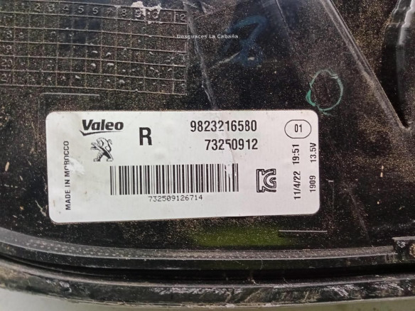 9823216580 PILOTO TRA DER EXT PEUGEOT 208 II (UB_, UP_, UW_)|Desguaces La Cabaña