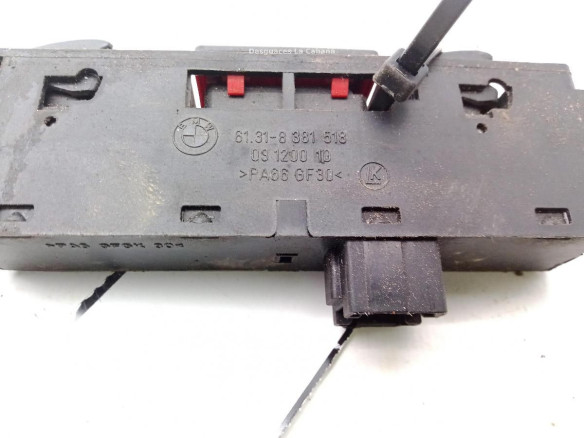 61318381518 MANDO ELEVALUNAS PUERTA LAT DEL IZQ BMW 3 (E46)|Desguaces La Cabaña