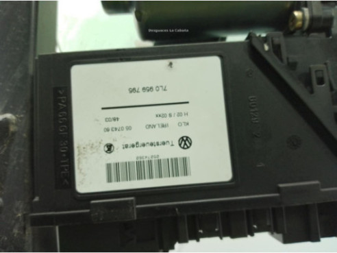 7L0959795 ELEVALUNAS PUERTA LAT TRA IZQ PORSCHE CAYENNE (9PA)|Desguaces La Cabaña