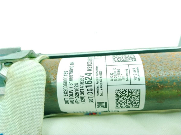 A21C318157 AIRBAG CORTINA DER OPEL ZAFIRA TOURER C (P12)|Desguaces La Cabaña