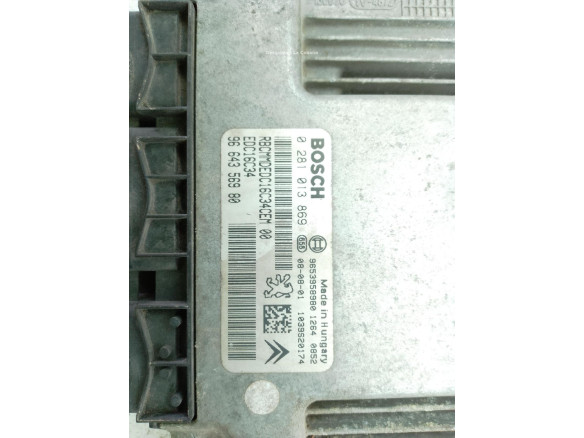 9664356980 CENTRALITA MOTOR PEUGEOT EXPERT Furgón (VF3A_, VF3U_, VF3X_)|Desguaces La Cabaña