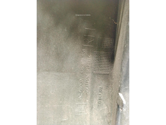 39157468 PARAGOLPES TRA OPEL CROSSLAND X (P17)|Desguaces La Cabaña
