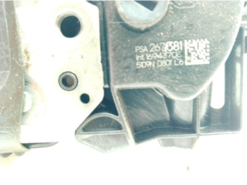267381 CERRADURA PUERTA LAT TRA IZQ OPEL CROSSLAND X (P17)|Desguaces La Cabaña