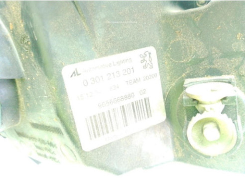 0301213201 FARO IZQUIERDO PEUGEOT 407 SW (6E_)|Desguaces La Cabaña