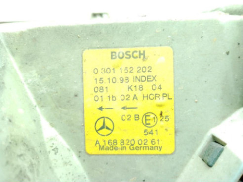 A1688200261 FARO DERECHO MERCEDES BENZ CLASE A (W168)|Desguaces La Cabaña