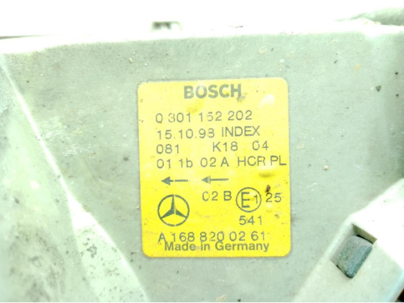 A1688200261 FARO DERECHO MERCEDES BENZ CLASE A (W168)|Desguaces La Cabaña