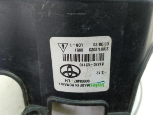 8122002110 NIEBLA DEL IZQ TOYOTA C-HR (_X1_)|Desguaces La Cabaña