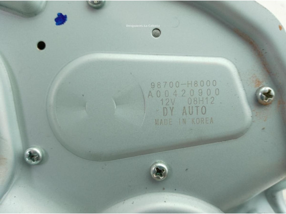 98700H8000 MOTOR LIMPIAPARABRISAS TRA KIA STONIC (YB)|Desguaces La Cabaña
