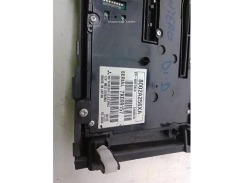 8002A256XA MANDO RADIO MITSUBISHI MONTERO IV (V8_W, V9_W)|Desguaces La Cabaña