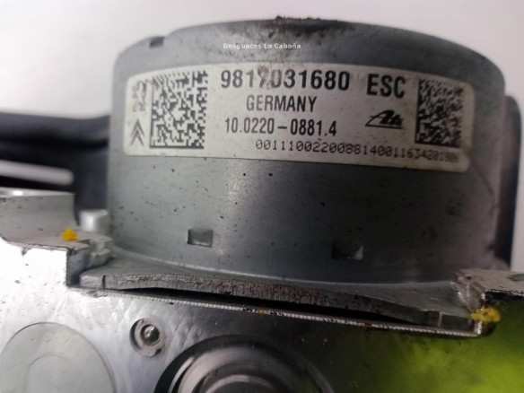 9817031680, GRUPO ABS PEUGEOT 208|Desguaces La Cabaña