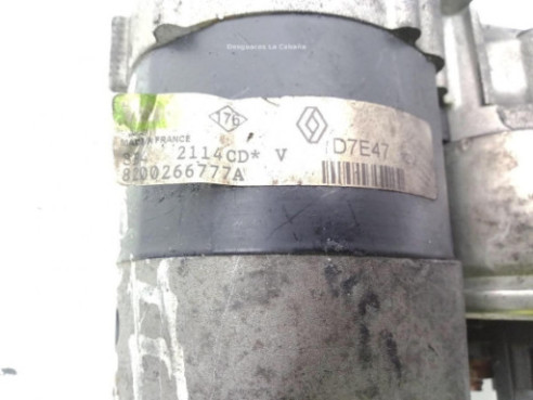 D7E47,8200266777, ARRANQUE RENAULT MEGANE II (BM0/1_, CM0/1_)|Desguaces La Cabaña