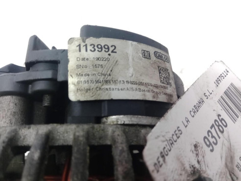 113992 ALTERNADOR VW CADDY III Furgón (2KA, 2KH, 2CA, 2CH)|Desguaces La Cabaña
