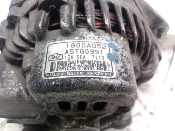 1800A052 ALTERNADOR SMART FORTWO Coupé (451)|Desguaces La Cabaña