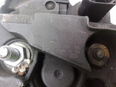 0124325163,13229984, ALTERNADOR OPEL ASTRA H (A04)|Desguaces La Cabaña