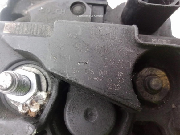 0124325163,13229984, ALTERNADOR OPEL ASTRA H (A04)|Desguaces La Cabaña