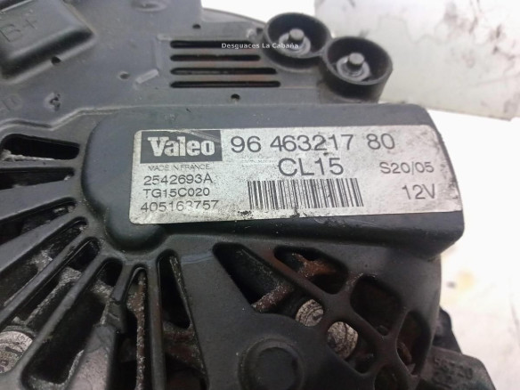 9646321780,2542924A, ALTERNADOR CITROEN JUMPY (U6U)|Desguaces La Cabaña