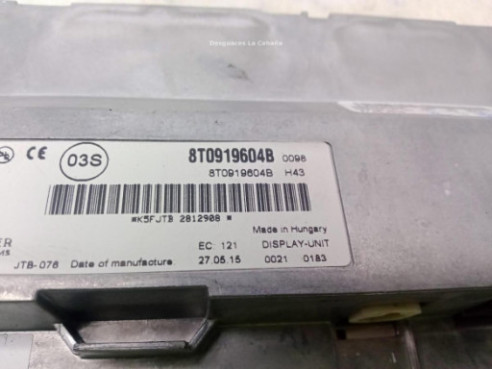 8T0919604B NAVEGADOR AUDI A5 Sportback (8TA)|Desguaces La Cabaña