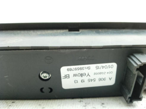 A9065451913 MANDO ELEVALUNAS PUERTA LAT DEL DER MERCEDES BENZ SPRINTER 3,5-t Autobús (906)|Desguaces La Cabaña