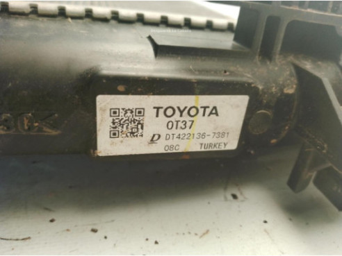 4221367381 RADIADOR AGUA TOYOTA COROLLA Sedán (_E21_)|Desguaces La Cabaña