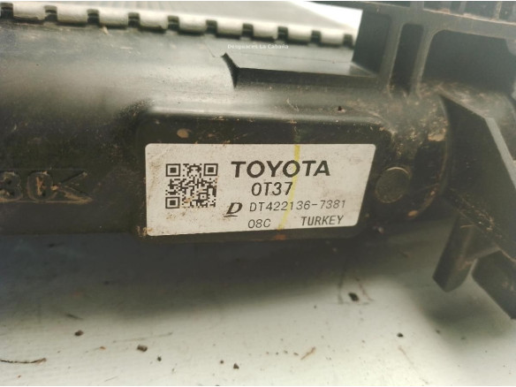 4221367381 RADIADOR AGUA TOYOTA COROLLA Sedán (_E21_)|Desguaces La Cabaña