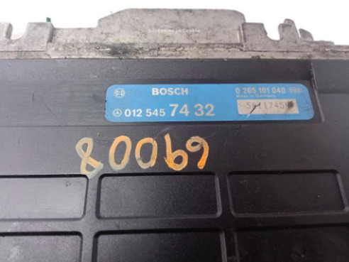 0125457432,0265101040, CENTRALITA MOTOR MERCEDES BENZ CLASE C (W202)|Desguaces La Cabaña