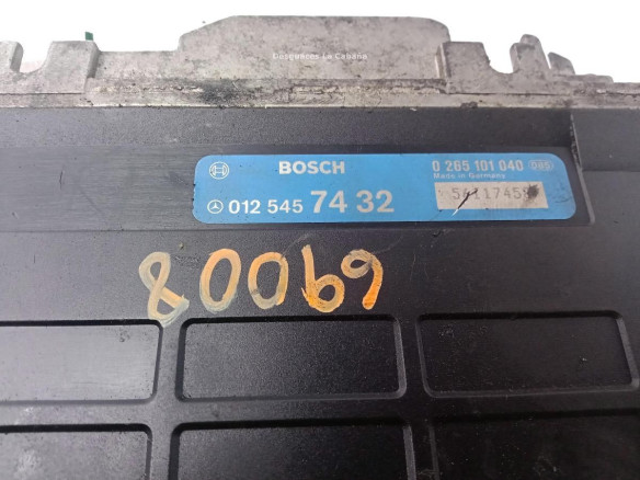 0125457432,0265101040, CENTRALITA MOTOR MERCEDES BENZ CLASE C (W202)|Desguaces La Cabaña