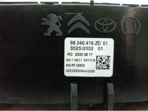 98340416ZD MANDO CLIMA OPEL VIVARO C Furgón|Desguaces La Cabaña