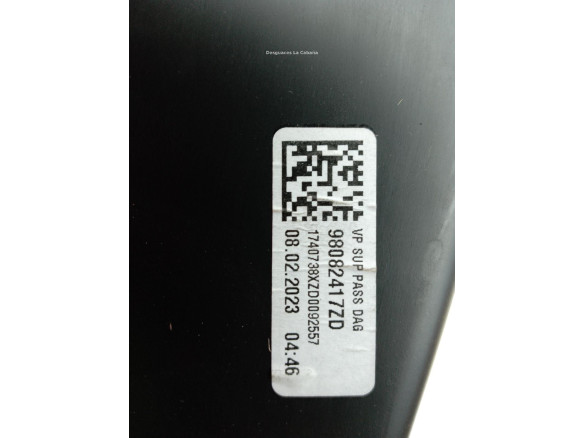 98082417ZD GUANTERA SUPERIOR DER OPEL VIVARO C Furgón|Desguaces La Cabaña