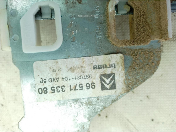 9657133580 ELEVALUNAS PUERTA LAT DEL IZQ CITROEN C4 I (LC_)|Desguaces La Cabaña