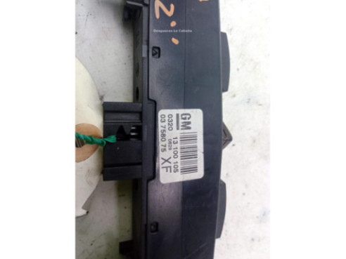 13100105XF, INTERRUPTOR WARNING OPEL ZAFIRA B (A05)|Desguaces La Cabaña