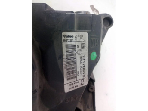 13170916 FARO DERECHO OPEL VECTRA C (Z02)|Desguaces La Cabaña