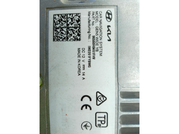 96560H8461FHV PANTALLA MULTIMEDIA KIA STONIC (YB)|Desguaces La Cabaña