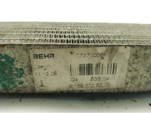 A1695000200 RADIADOR ACEITE CAJA MERCEDES BENZ CLASE B (W245)|Desguaces La Cabaña