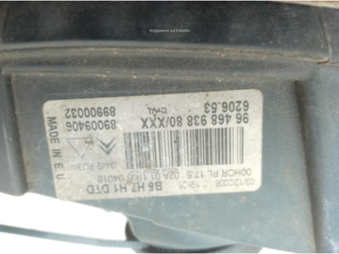 9646893880 FARO DERECHO CITROEN C4 Coupé (LA_)|Desguaces La Cabaña