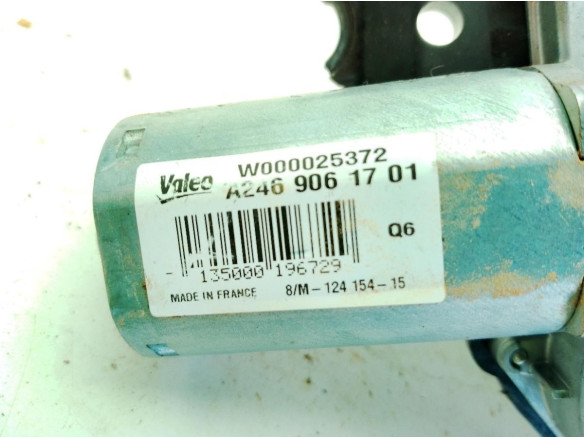 A2469061701 MOTOR LIMPIAPARABRISAS TRA MERCEDES BENZ CLASE B (W246, W242)|Desguaces La Cabaña