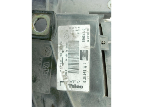 1M11941015 FARO IZQUIERDO SEAT TOLEDO II (1M2)|Desguaces La Cabaña
