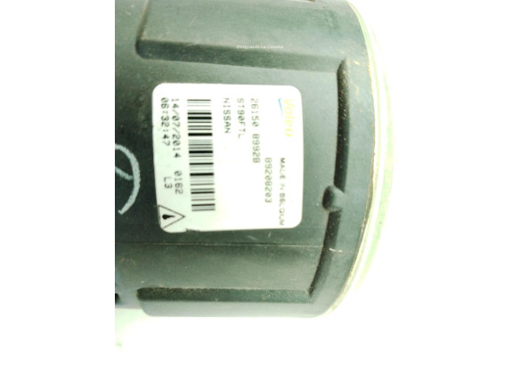 89208203 NIEBLA DEL DER NISSAN QASHQAI II Todo terreno, cerrada (J11, J11_)|Desguaces La Cabaña