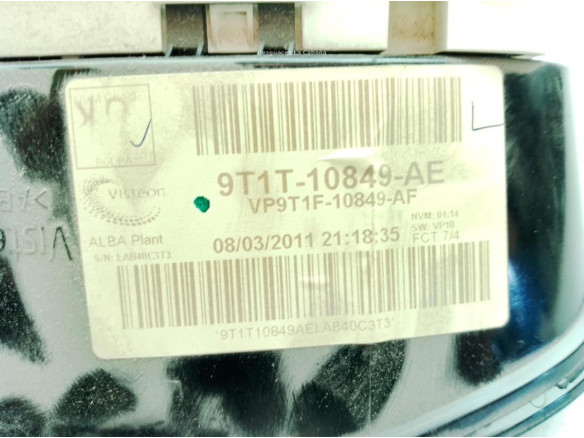 9T1T10849AE CUADRO INSTRUMENTOS FORD TRANSIT CONNECT (P65_, P70_, P80_)|Desguaces La Cabaña