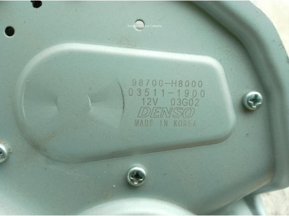 98700H8000 MOTOR LIMPIAPARABRISAS TRA KIA STONIC (YB)|Desguaces La Cabaña