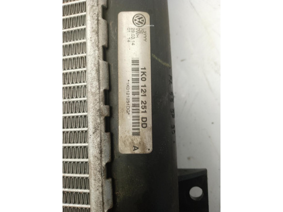 1K0121251DD RADIADOR AGUA VW TOURAN (1T3)|Desguaces La Cabaña