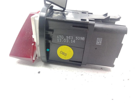 1T0953509B INTERRUPTOR WARNING VW TOURAN (1T3)|Desguaces La Cabaña