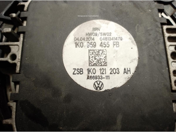 1K0959455FB ELECTROVENTILADOR VW TOURAN (1T3)|Desguaces La Cabaña
