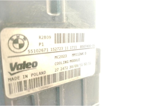 64506804722  RADIADOR AIRE ACONDICIONADO BMW 1 (F20)|Desguaces La Cabaña