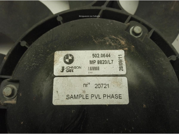 8020644 ELECTROVENTILADOR BMW 1 (F20)|Desguaces La Cabaña