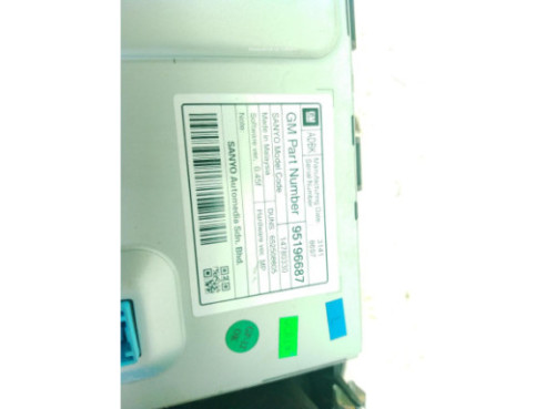 95196687 PANTALLA MULTIMEDIA OPEL ZAFIRA TOURER C (P12)|Desguaces La Cabaña
