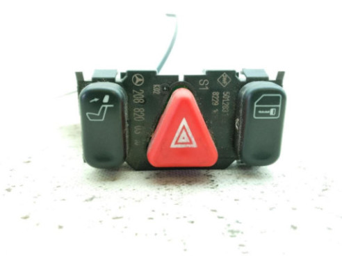 2088200310 INTERRUPTOR WARNING MERCEDES BENZ CLASE C (W202)|Desguaces La Cabaña