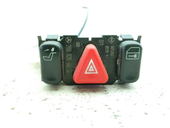 2088200310 INTERRUPTOR WARNING MERCEDES BENZ CLASE C (W202)|Desguaces La Cabaña