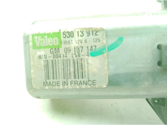 53013912 MOTOR LIMPIAPARABRISAS TRA OPEL ZAFIRA A Limusina (T98)|Desguaces La Cabaña