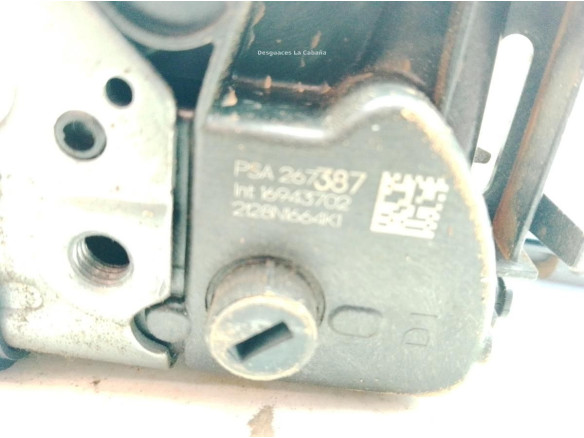 16943702 CERRADURA PUERTA LAT DEL DER OPEL CROSSLAND X (P17)|Desguaces La Cabaña